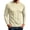 Beige, variant on Wuztai Mens Fall outdoor Sport Stretchy Running Shirts Round Neck Long Sleeve Slim Mesh Quick Dry Tops