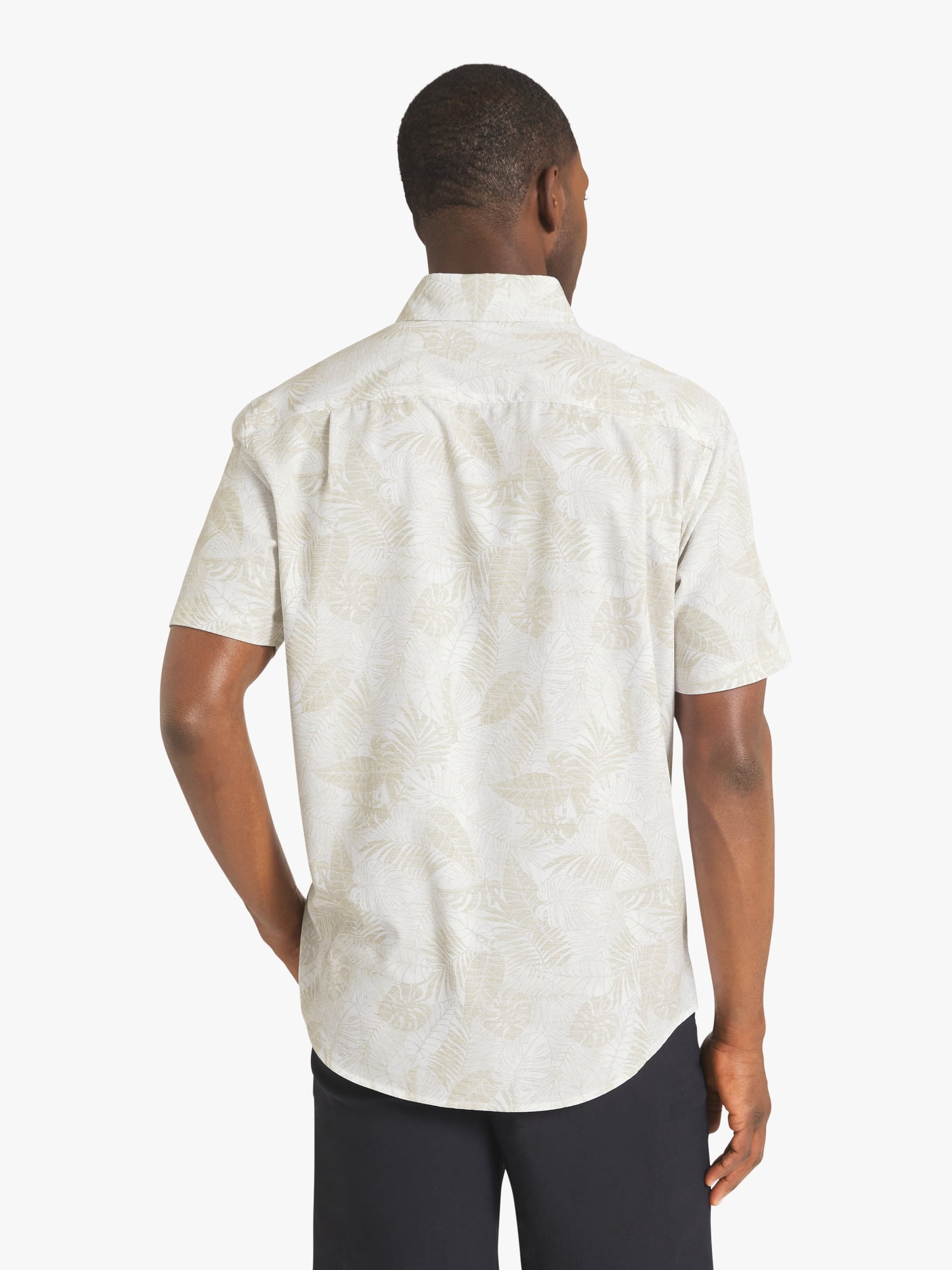 Chaps Men's & Big Men's Performance Woven Short Sleeve Shirt, Sizes S-3XL