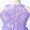 Lavender, variant on CHICTRY Kids Flower Girls Dress Halter Lace Floral Chiffon Bridesmaid Party Dress