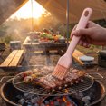 thumbnail image 5 of Cook With Color Silicone Basting Brush, Heat-Resistant Pastry and BBQ Sauce Brush, Pink, 5 of 5