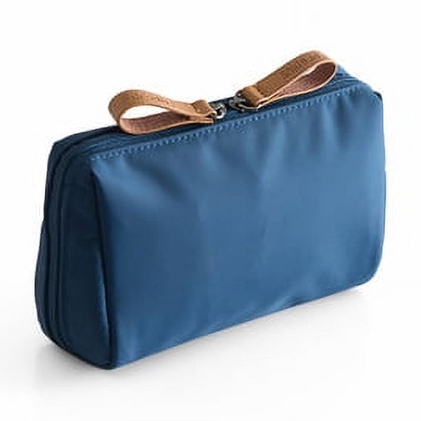 Bolsa de maquillaje portátil de estilo coreano con sobre rojo, bolsa de maquillaje sencilla, mini bolsa de viaje para guardar maquillaje
