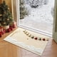 thumbnail image 4 of Christmas Holiday Embroidery Style Non-Slip Absorbent Kitchen Floor Mat, Washable Indoor Doormat for Entryway Bathroom Laundry Room Decor, 4 of 6