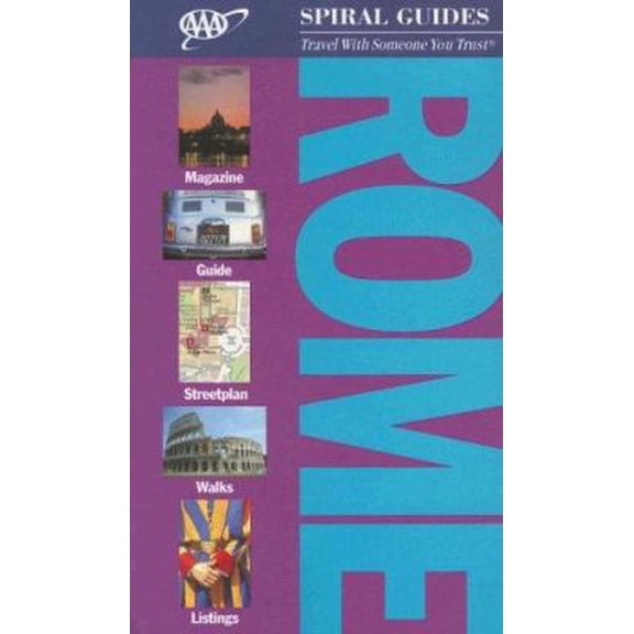 Pre-Owned AAA Spiral Rome (AAA Spiral Guides Travel With Someone You Trust) (Unknown) 1595081658 9781595081650