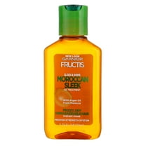 Garnier Fructis Sleek & Shine Moroccan Sleek Smoothing Oil for Frizzy, Dry Hair, Argan Oil, 3.75 Fl Oz, 1 Count (Packaging May Vary)