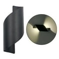 thumbnail image 4 of Lámpara de pared LED de 12 W con diseño en espiral para montar en la pared, para tocador, mesita de noche, pasillo, escaleras. luz cálida negra, 4 of 8