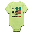 thumbnail image 1 of CafePress - Half Guatemalan Half American Body Suit - Baby Light Bodysuit, 1 of 1