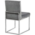 thumbnail image 3 of Contemporary Chic Modern, Contemporary Velvet Upholstered Dining Chair with Durable Metal Base, Set of 2, 18" W x 22" D x 32" H, Chic Dining Table Chairs, 3 of 6