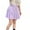 Purple, variant on LOVEBAY Skirts For Teen Girls Summer Skirts with Safety Pants Skirts For Teen Girls Little Girls Pleated Skirt