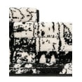 thumbnail image 5 of Unique Loom Portland Collection Area Rug - Orford (4' 1" x 6' 1" Rectangle Black and White/Black), 5 of 9