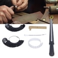 thumbnail image 4 of Herramienta De Medición De Anillos, Reutilizable Y Duradera, Anillos De Tamaño De Dedo, Kit De Medición De Anillos, Marcas Claras, Cinta Plástica Elástica Para Uso Diario O, 4 of 7