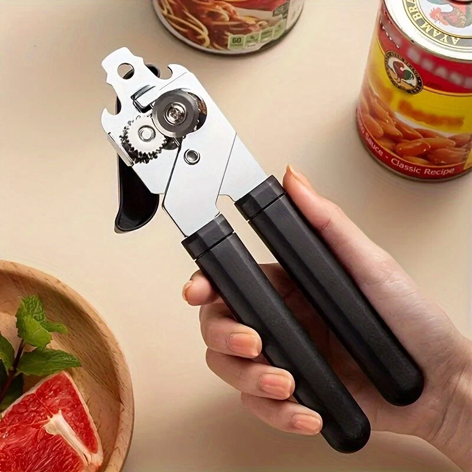 3In1 Can Opener,Multi Functional Manual Can Opener For Home, Kitchen Gadgets