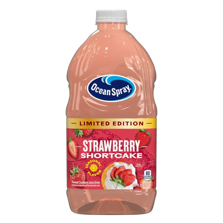 Ocean Spray Growing Goodness Cranberry Strawberry Kiwi Juice, 6.75