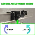 thumbnail image 3 of Soporte de barra de cortina Window Hardware para persianas de montaje exterior, 3 of 6