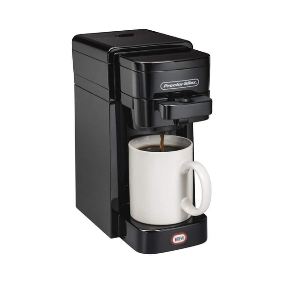 Proctor Silex Single-Serve Coffee Maker, Black,49961