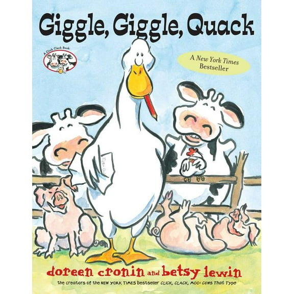 Click Clack Book Giggle, Giggle, Quack, (Hardcover)