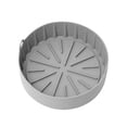 thumbnail image 3 of Bandeja De Silicona Para Barbacoa, Bandeja Redonda Reutilizable Para Parrilla De Barbacoa, Cesta Para Parrilla Fácil De Limpiar Para Cocina, Panadería, Restaurante, Camping Al Aire Libre, 3 of 6