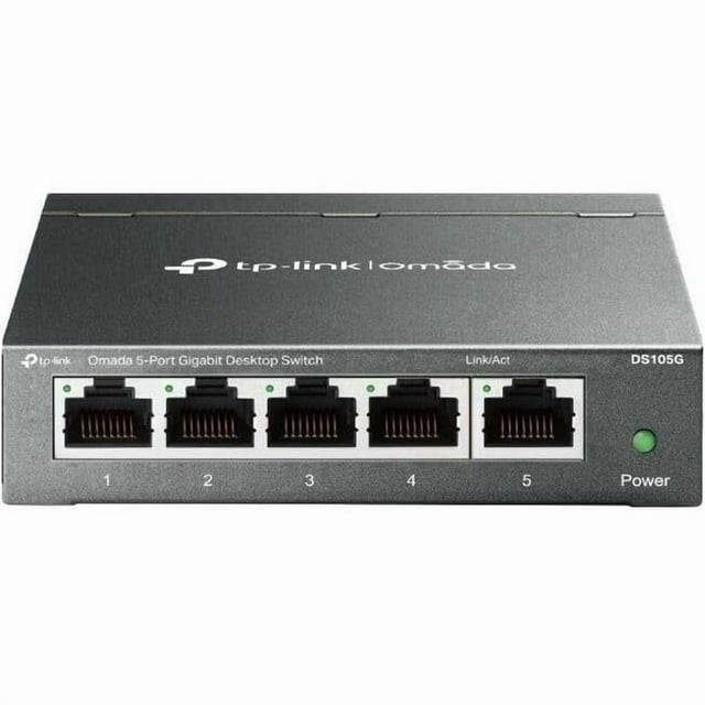 Conmutador de escritorio Gigabit de 5 puertos TP-Link Omada no administrado