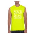 thumbnail image 1 of Mens Beach Please Ultra Cotton Sleeveless T-Shirt, 1 of 5