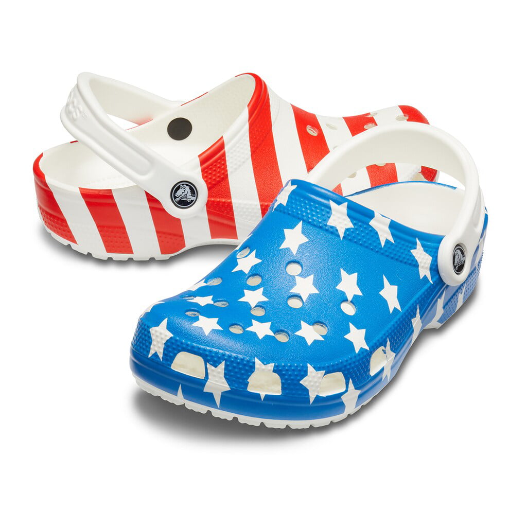 Crocs Classic American Flag Clog - Walmart.com