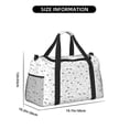thumbnail image 3 of Balery Airplane Bolsa de Gimnasio para Mujeres, Bolsa de Viaje con Bolsillo Húmedo, Bolsa de Fin de Semana para Mujeres, Bolsa de Viaje Resistente al Agua, 3 of 7