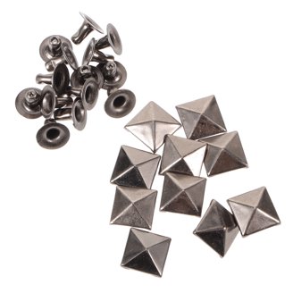 Fayelume 10 Sets Spikes Studs, High Hardness Punk Accessories...