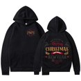thumbnail image 1 of WEAIXIMIUNG Sweatshirts pour Femmes Col Rond Mode Décontractée Automne/hiver Imprimé de Noël Épaules Dénudées Manches Longues Hoodie, 1 of 3