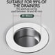 thumbnail image 3 of Bathroom Sink Drain Hair Catcher Pop-up Drain Stopper (3Pcs), 3 of 5