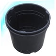 thumbnail image 4 of Mobutofu Vegetable Planter Flower Pots Plastic Black Round Detachable Design 1Pack, 4 of 8