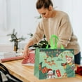 thumbnail image 4 of Taicans 12Pcs Large Non-Woven Christmas Gift Bags - Waterproof Holiday Tote Bags (12.99x9.84x6.69in),Foldable & Reusable for Party Favors,Shopping & Secret Santa Gifts, 4 of 5