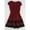 red, variant on Teeze Me Womens Lace Fit & Flare Dress, Red, Juniors, 1/2