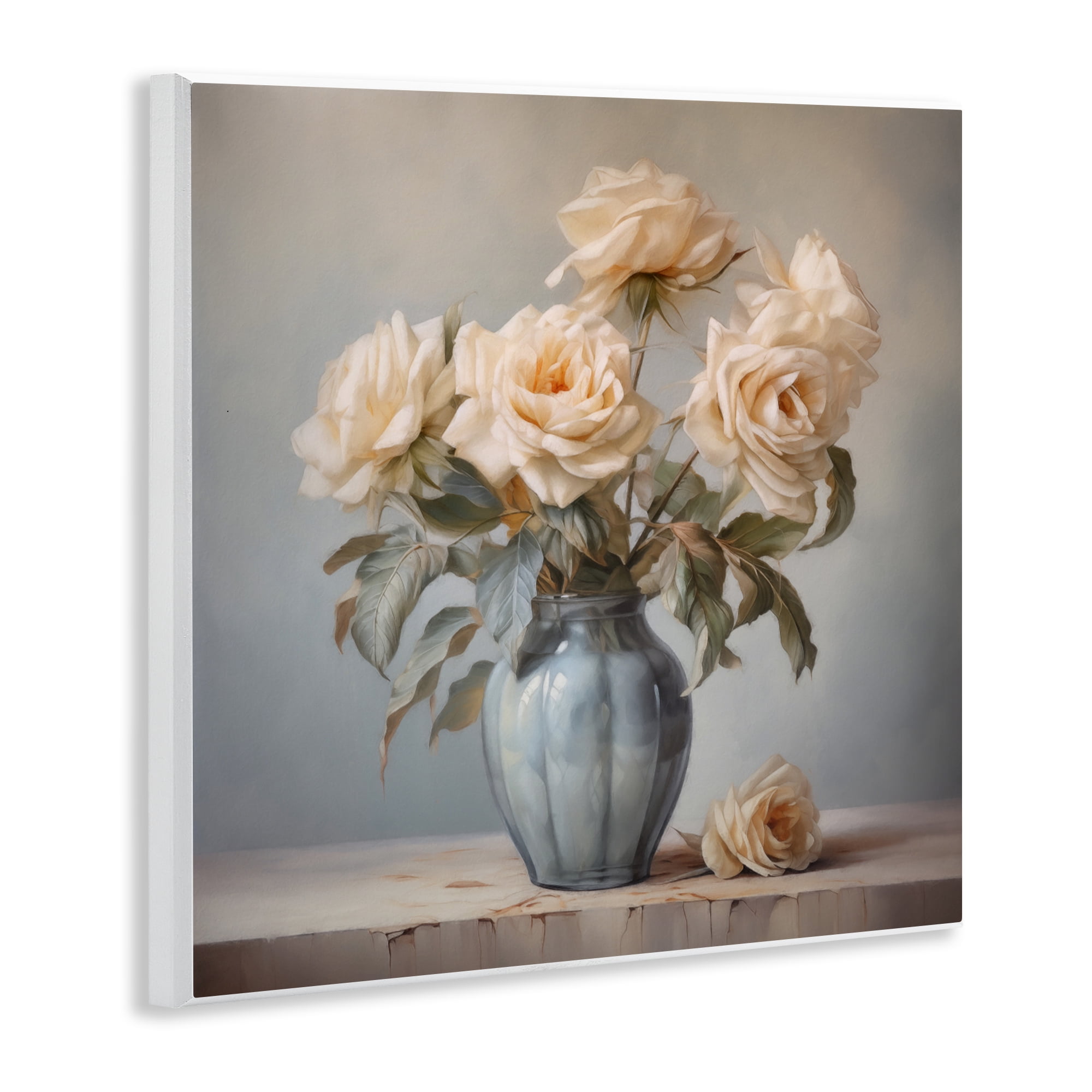 Stupell Industries Vintage Rose Paragon Wall Plaque Art, design by Steve Hunziker