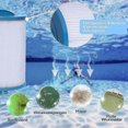 thumbnail image 4 of 2 Pcs Cartouches de Filtre Spa, Filtre de Remplacement Jacuzzi, Spa Affaires Jacuzzi, 4 of 5
