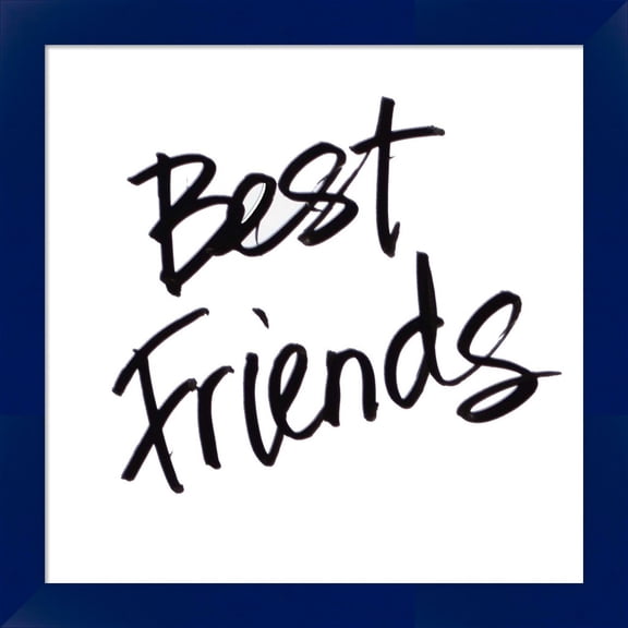 Great Art Now Best Friends by SD Graphics Studio, Framed Wall Art, 14W x 14H