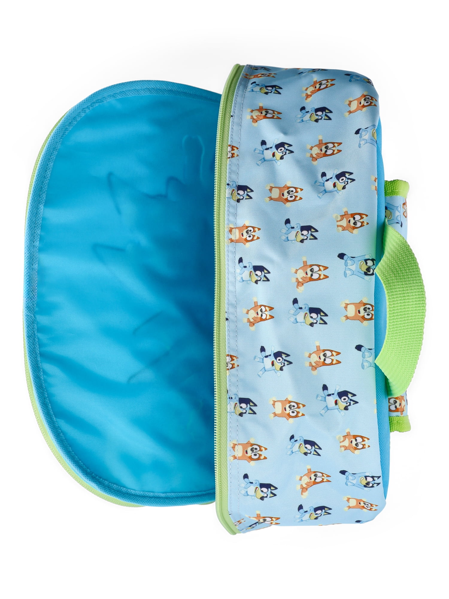 Bluey Home Sweet Home Unisex 17" 2-Piece Backpack & Lunch Set, Blue