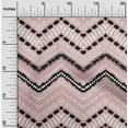 thumbnail image 2 of oneOone Cotton Silk Black Fabric Ikat Dress Material Fabric Print Fabric By The Yard 42 Inch Wide, 2 of 6