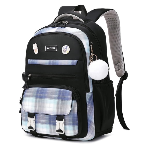 Soda Candy Backpacks for School Kawaii Backpacks Multiple Pockets School Book Bags for School, Age 6-14, Purple