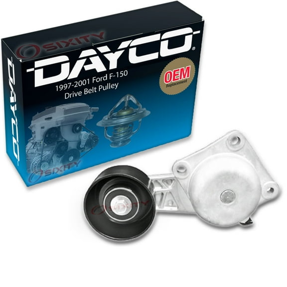 Dayco Drive Belt Tensioner Assembly compatible with Ford F-150 4.6L 5.4L V8 1997-2001