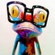 thumbnail image 1 of Wdftyju DIY Digital pintura al óleo por números Kits gafas Rana Color dibujo arte imagen Wdftyju 3pu8gl2jn5rl7kj0, 1 of 9
