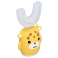 thumbnail image 4 of Cepillo de dientes recargable Jadeshay para niños en forma de U eléctrico resistente al agua 5 modos 360 grados, 4 of 12