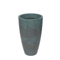 thumbnail image 2 of Ecobo 35.4-Inch Tall Eco-Friendly Round Pot Planter | Indoor/Outdoor Use, Durable, Versatile, and Lightweight | Contemporary All-Weather Design by Brazilian Artisans - Green, 2 of 6