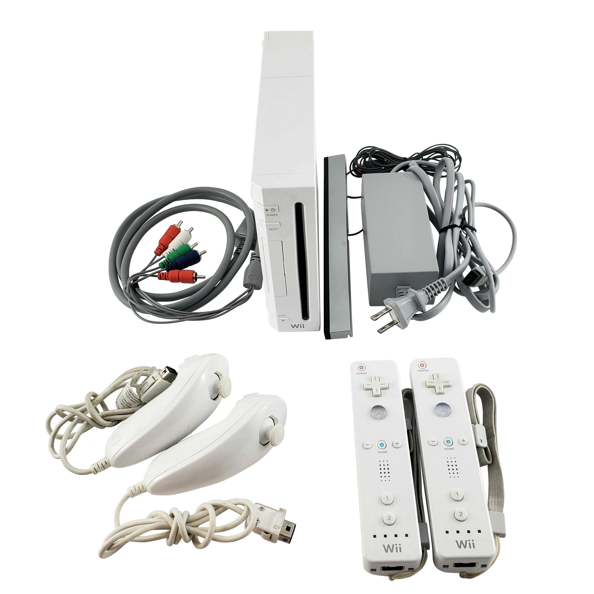Affordable Fun! Used Nintendo Wii Console (White) With Accessories
