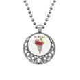 thumbnail image 1 of Cônes Aquarelle Glace Colliers Pendentif Rétro Lune Étoiles Bijoux, 1 of 3