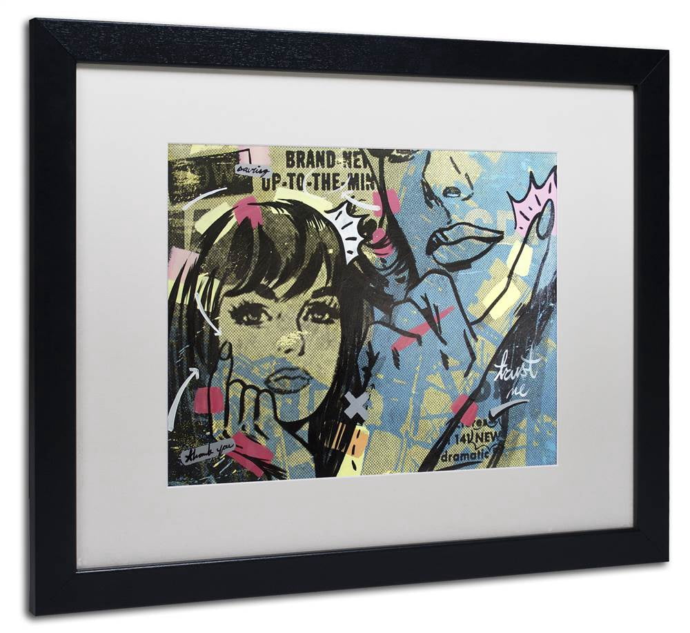 Dan Monteavaro 'New Dramatic' Matted Framed Art