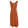 thumbnail image 3 of WILLBEST Vestidos De Verano Para Mujer, Vestido Midi Sin Mangas Con Bolsillos Y Corte A, Vestido Informal Con Estampado Floral, Vestido Playero Fluido, 3 of 3