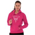 thumbnail image 3 of Celebrate Life Breast Cancer Support Women Plus Size Graphic Pullover Hoodie Brisco Brands 4X, 3 of 3