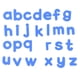 thumbnail image 2 of 26 Unidades Juguete de Letras Magnéticas Engomada A ~ Z Herramienta de Cocina de Refrigedar Educativo para Bebés Niños Azul, 2 of 8
