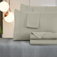 thumbnail image 4 of Bed Sheet Set 6 Piece Bedding Comfort Microfiber Deep Pocket 1800 Count Sheets, 4 of 16