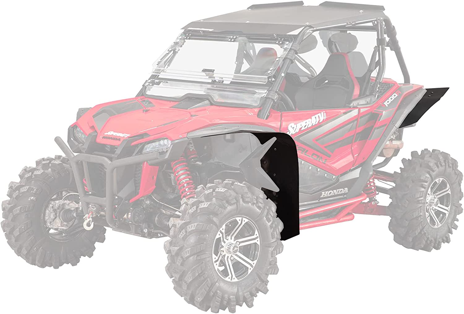 SAUTVS Fender Flares Extensions Mud Flaps for Honda Talon 1000