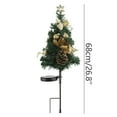 thumbnail image 3 of Solar Led Christmas Tree Light, Four Color Changing Outdoor Decoration, Garden Lawn Landscape Lighting, Rechargeable Battery,Vsgery, 3 of 9