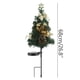 thumbnail image 3 of Decoraciones navideñas, adornos navideños, regalos navideños, luces solares LED de cuatro colores para el suelo del árbol de Navidad, decoración para exteriores, jardines navideños, césped, paisajes d, 3 of 9
